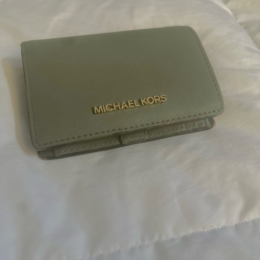 Michael Kors Olive / Sage Wallet